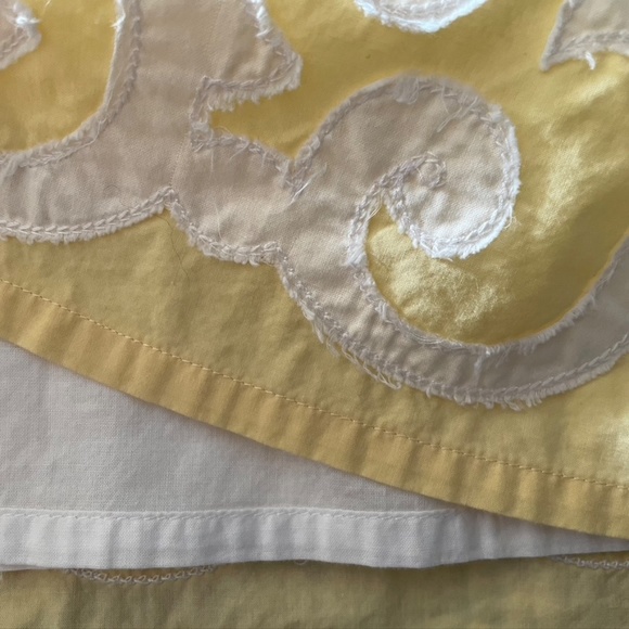 Boden Yellow A-Line Summer Skirt - Size 6L (UK10L) - See Size Chart - Picture 5 of 7